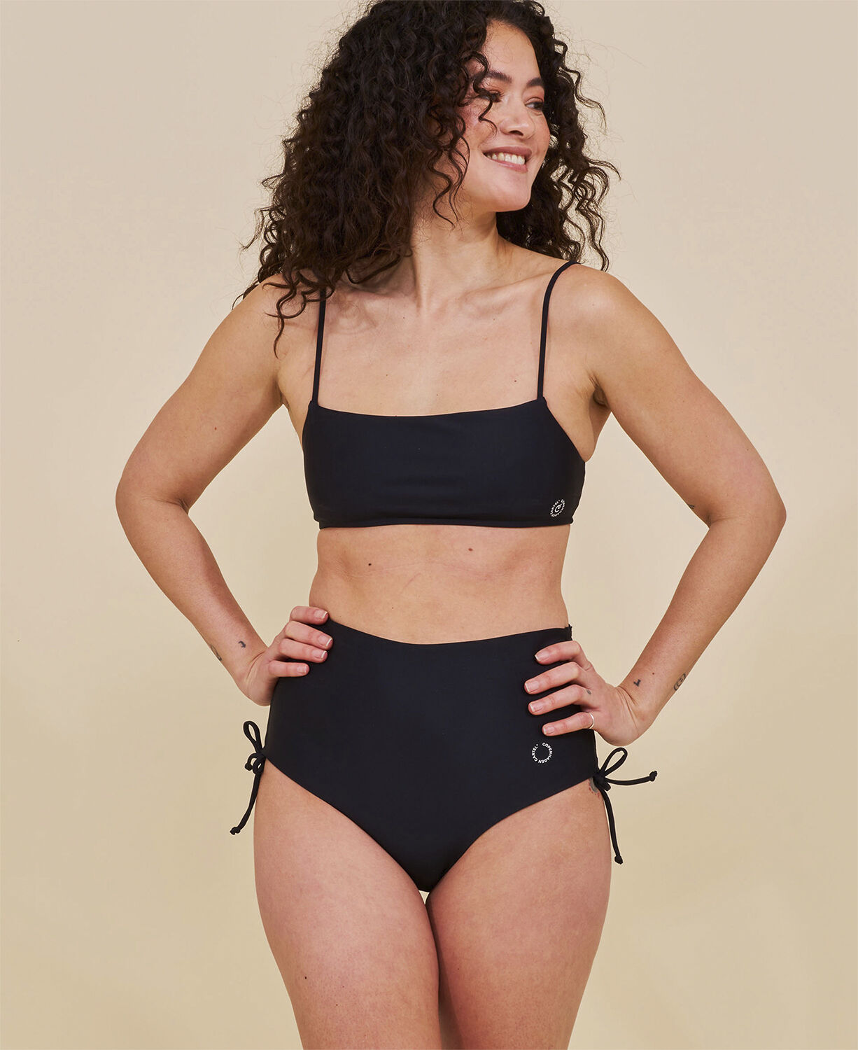 Sanur bandeau-bikini topp