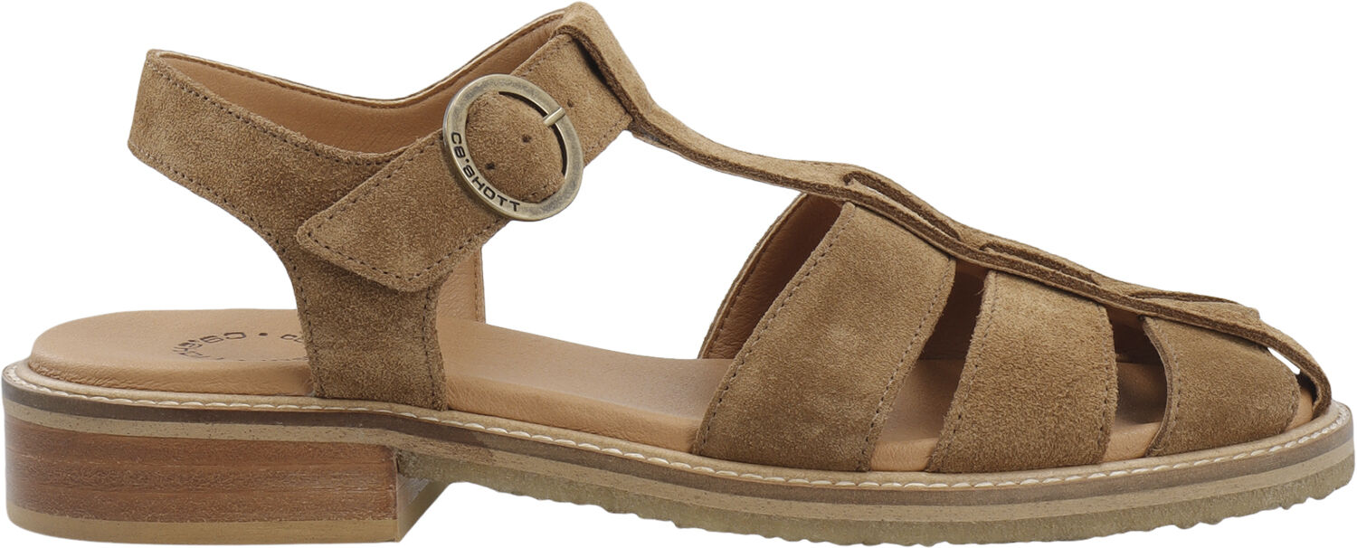 CASGRACE Fisherman Sandal Suede