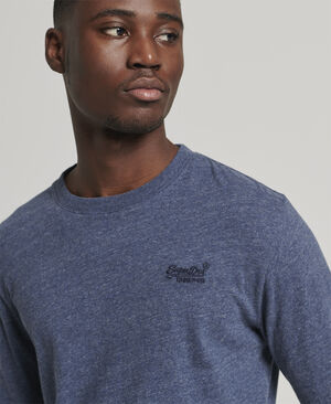 VINTAGE LOGO EMB L/S TOP