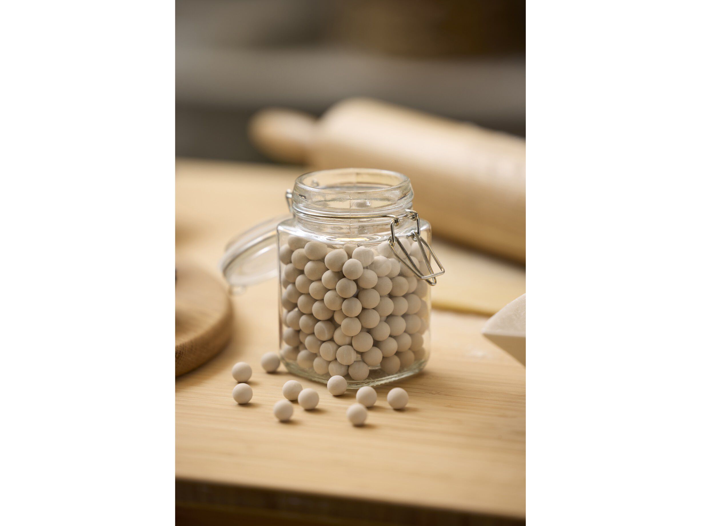 Bakekuler Hvit Keramikk