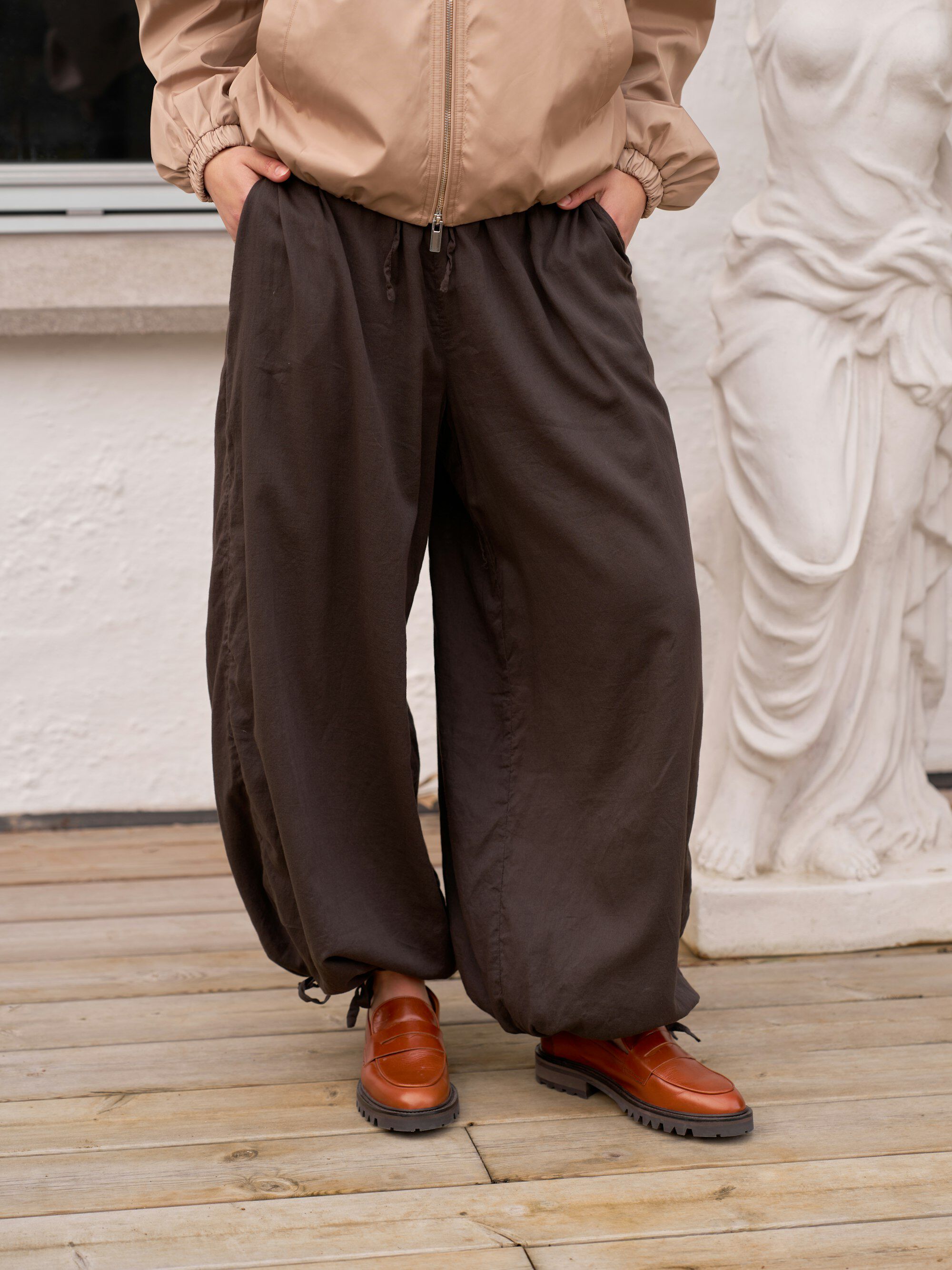 Elyse S Voile Balloon Pants