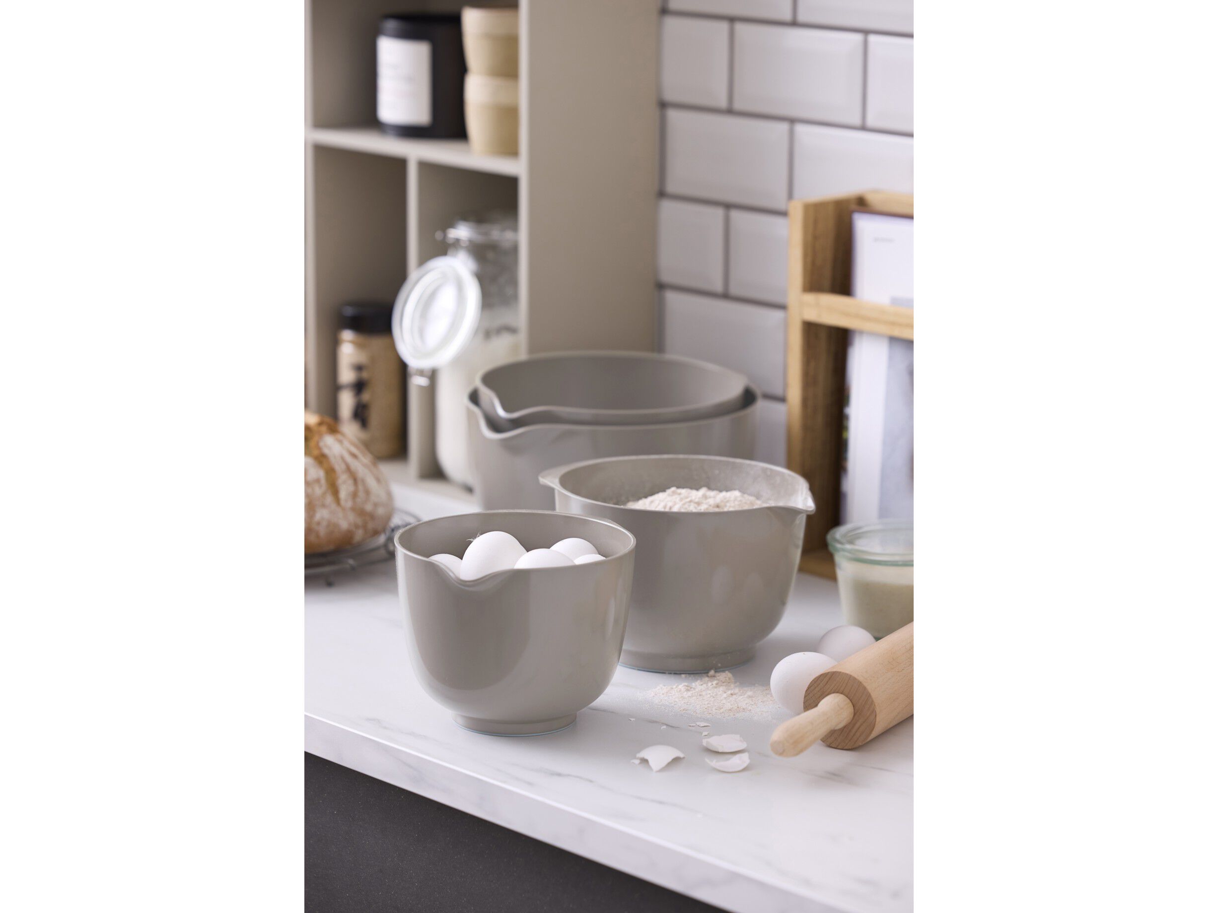 Margrethe-sett 4 dlr 1,5 + 3 L Sky Blue