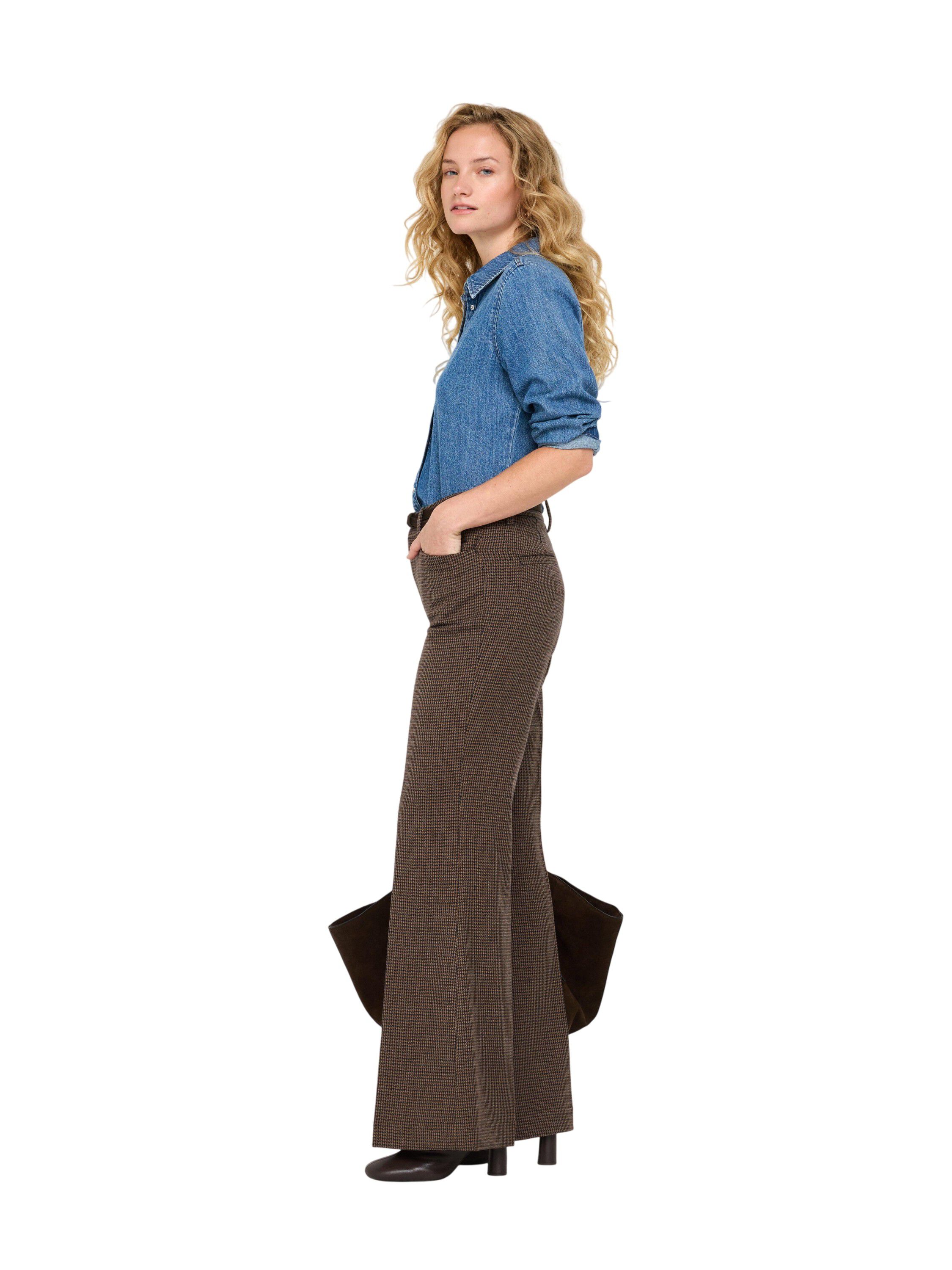 Trousers Inga check