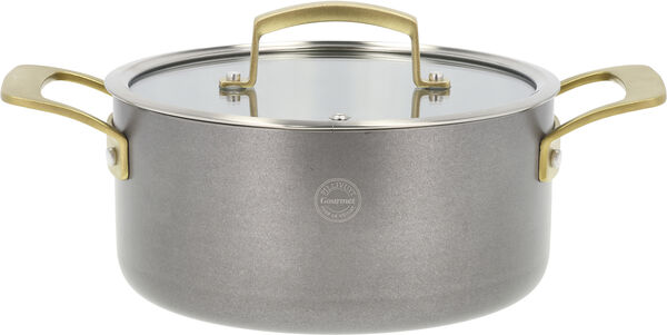 "Gryta med lock Durance 2,9 liter 20 cm Rostfritt stål"