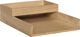Rail Desk Organiser Natural set of 2
