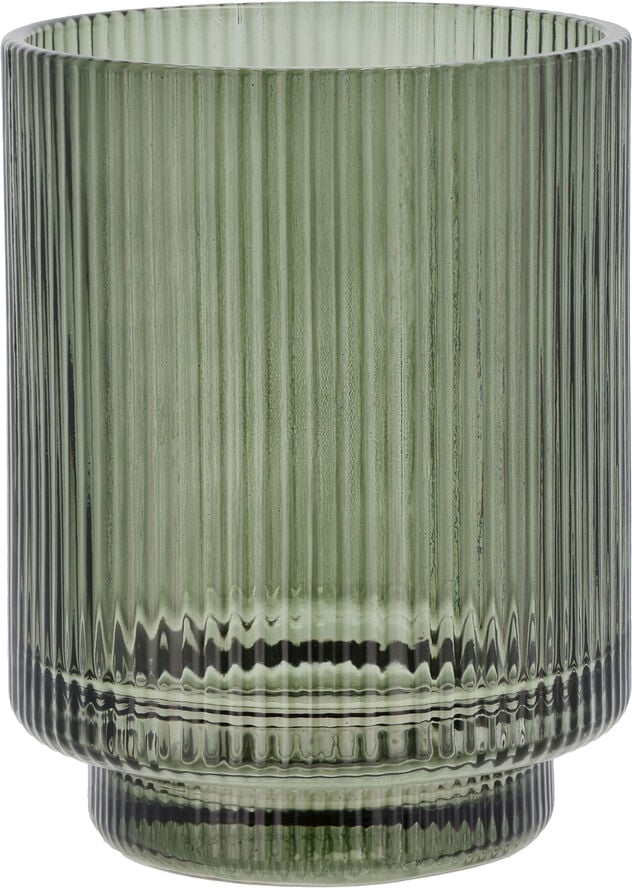Tannbørsteholder Clarity 8 x 10,3 cm Dark Green Glass