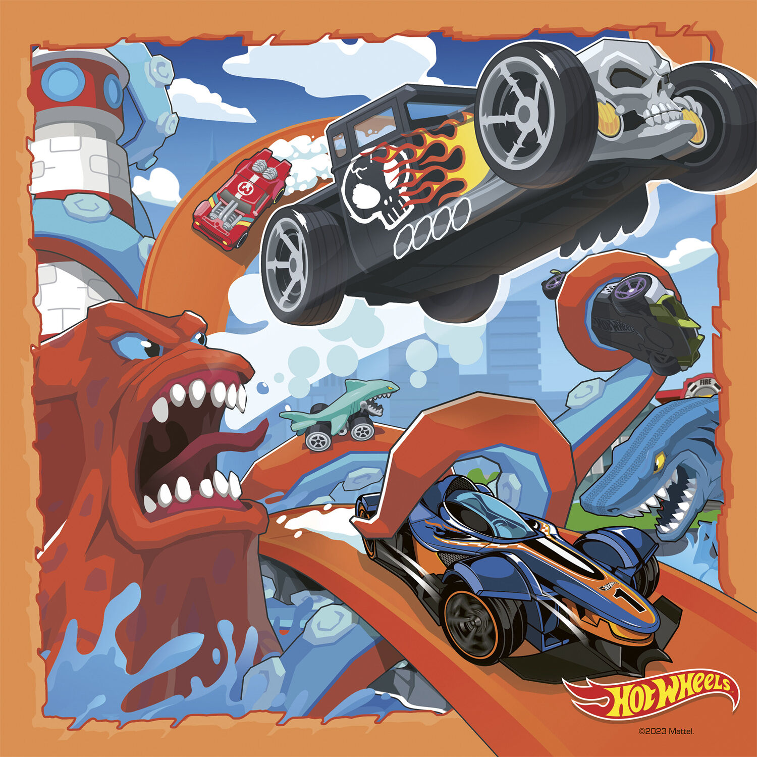 Ravnsburger 3*49 brikker ass