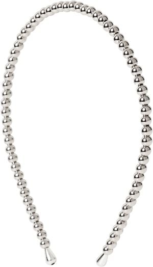 Day Beaded Chrome Slim Hair