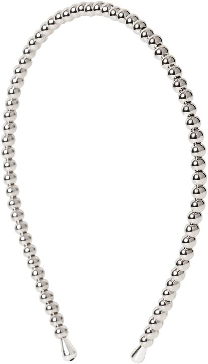 Day Beaded Chrome Slim Hair