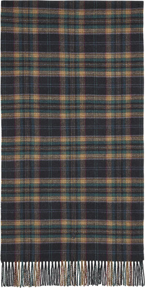 WOOL BLEND-LUX PLAID SCARF