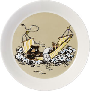 Mumi Tallerken 19 cm Bisamrotte Beige