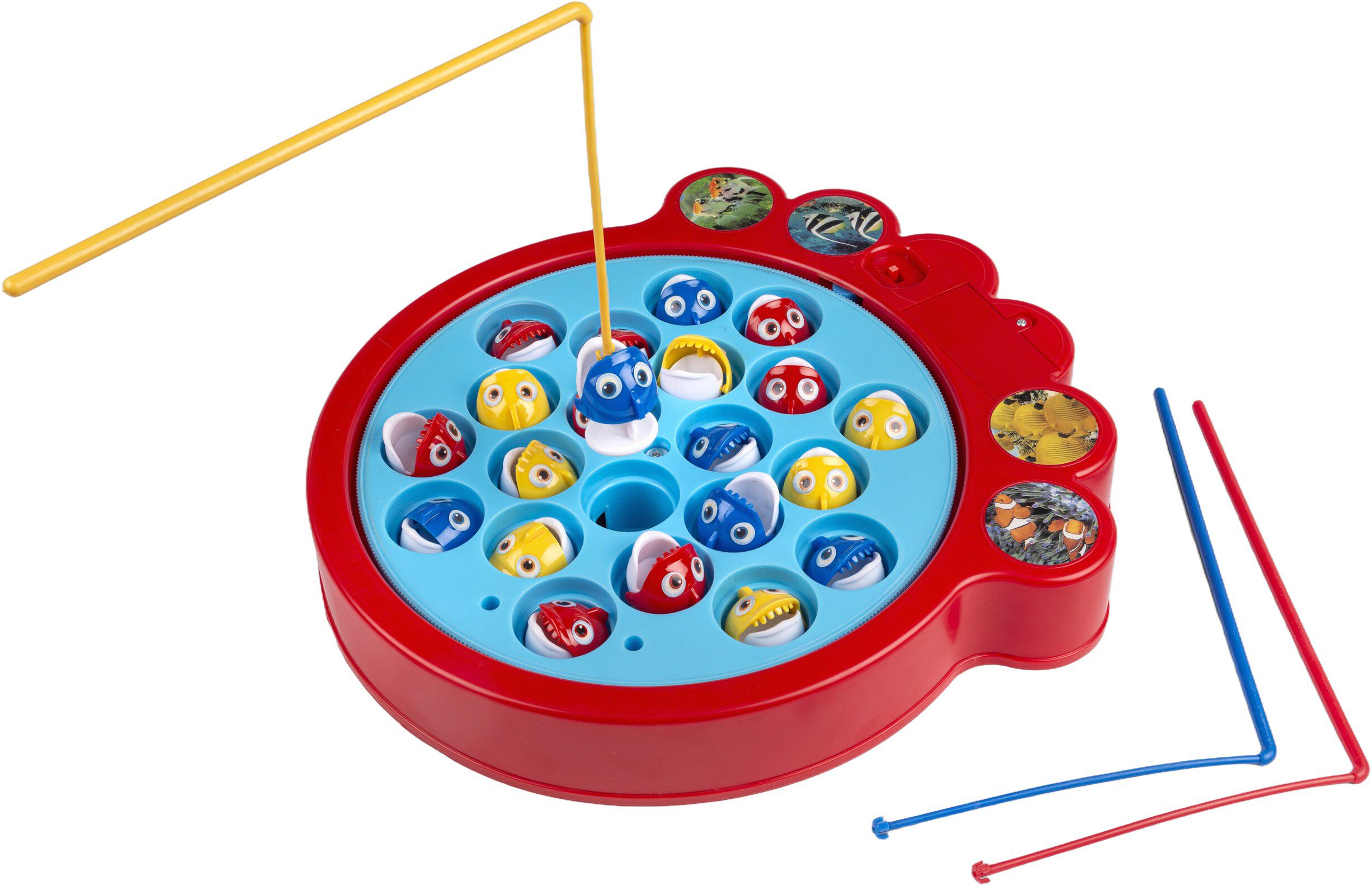 VINI STORT FISKESPIL. R&Oslash;D