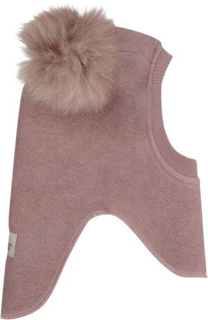 Balaclava Wool Alpaca Pompoms