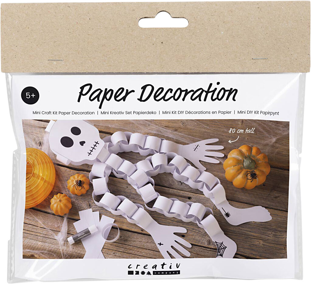 Mini DIY Kit Papirpynt, Skelet