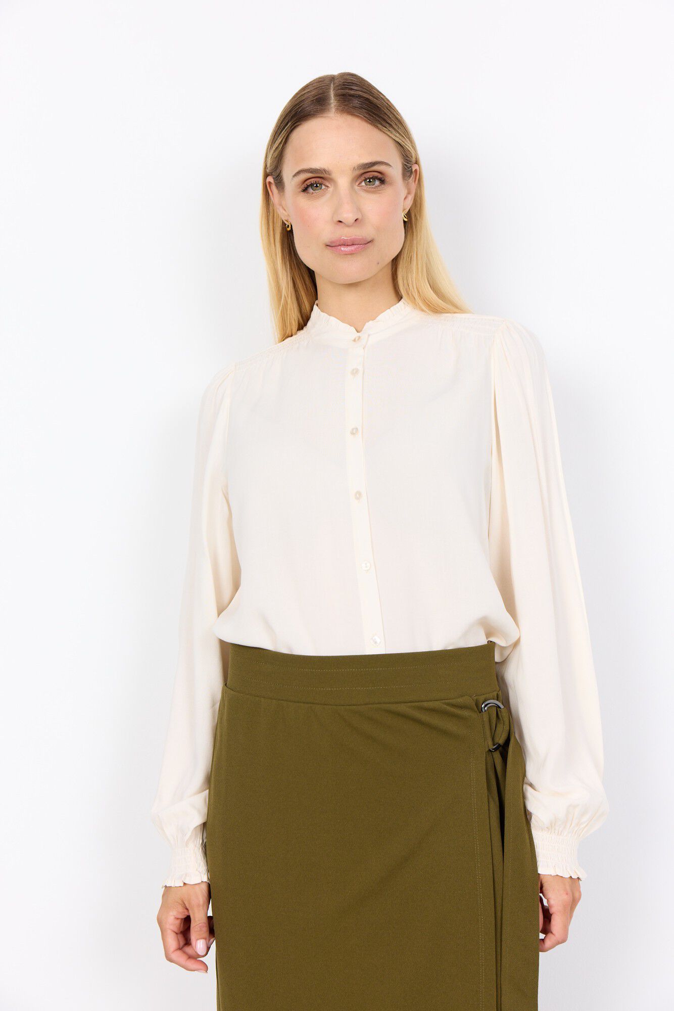 SC-RADIA 221 Skjorte Creme