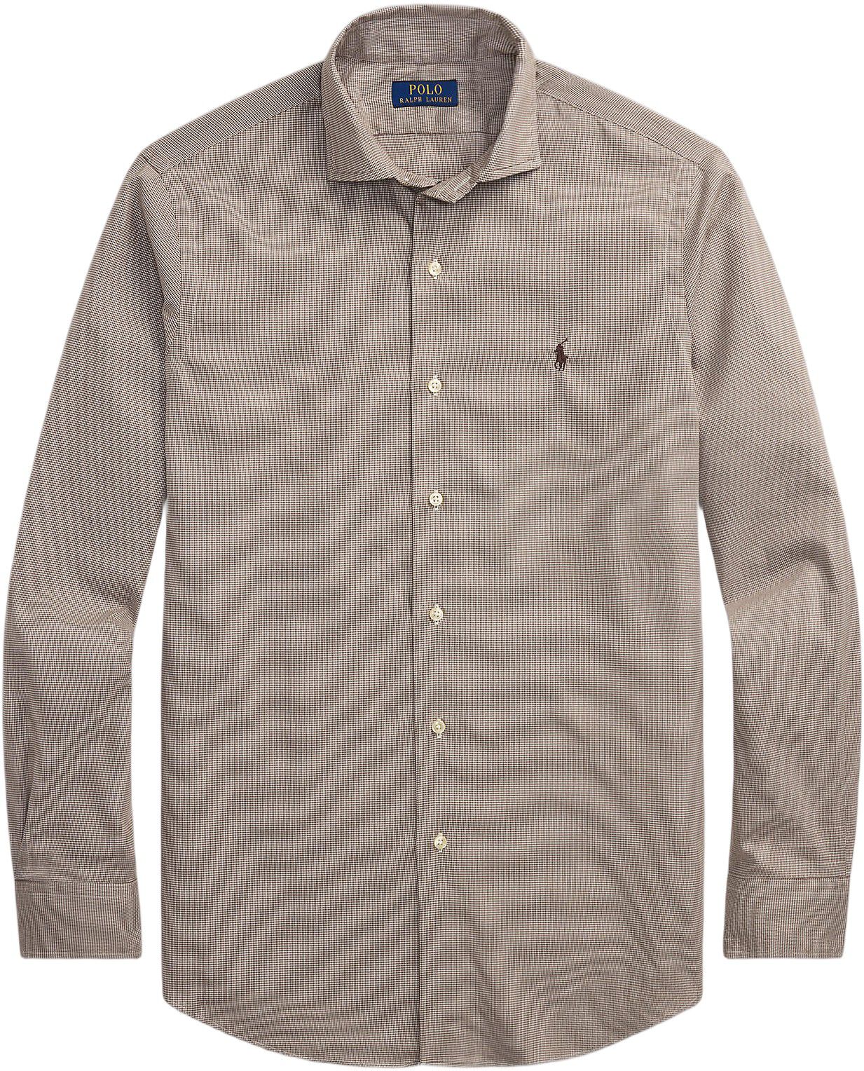 Custom Fit Houndstooth Twill Shirt