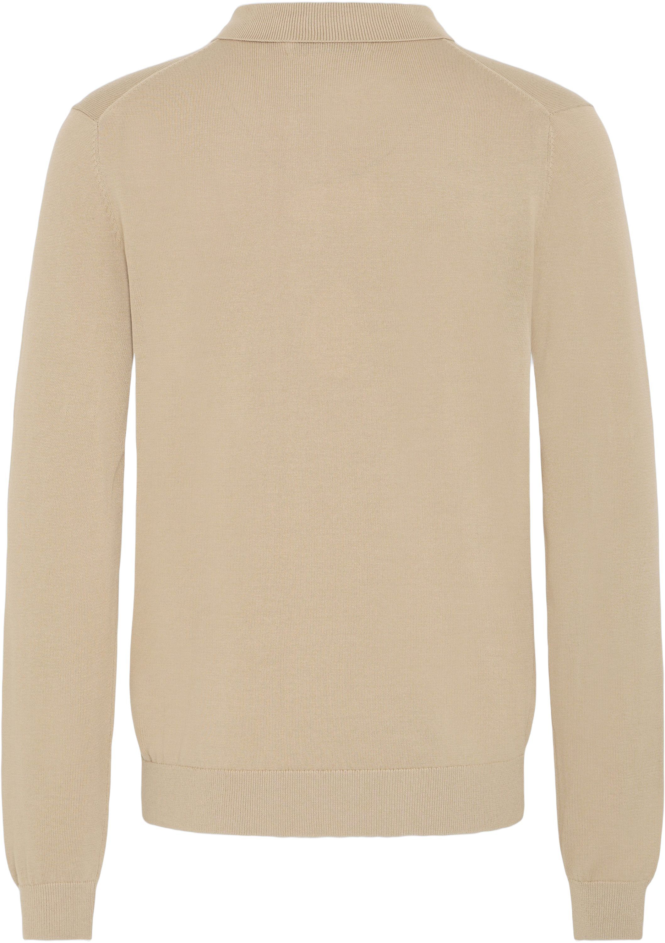 CFOSVALD fine knitted polo knit