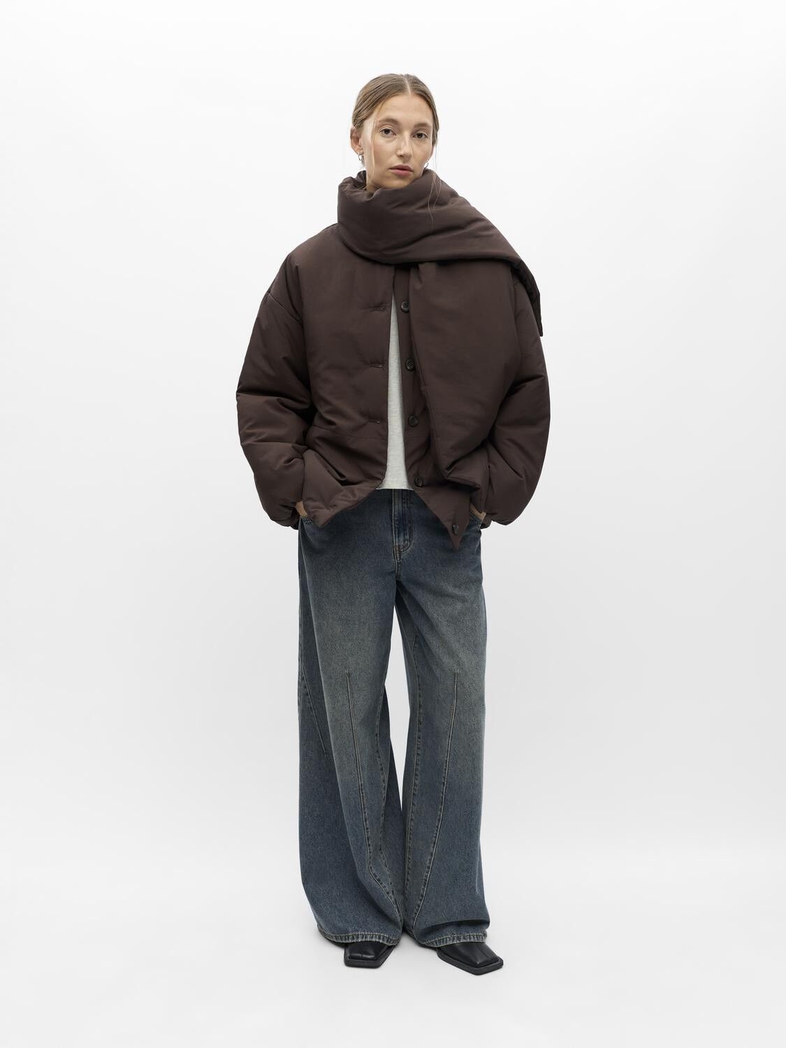 Objgemmi L/S Lo Scarf Jacket Noos