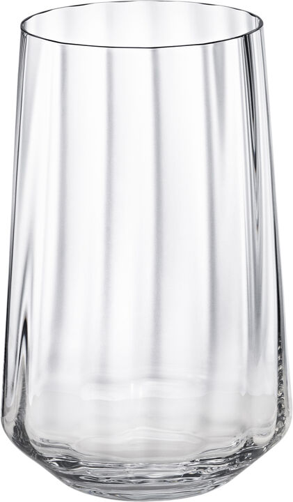 BERNADOTTE TALL TUMBLER GLASS CRYSTAL 38 CL, 6 PCS