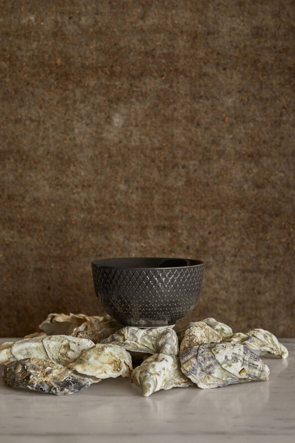 Rhombe Earth Skål Ø11 cm slate