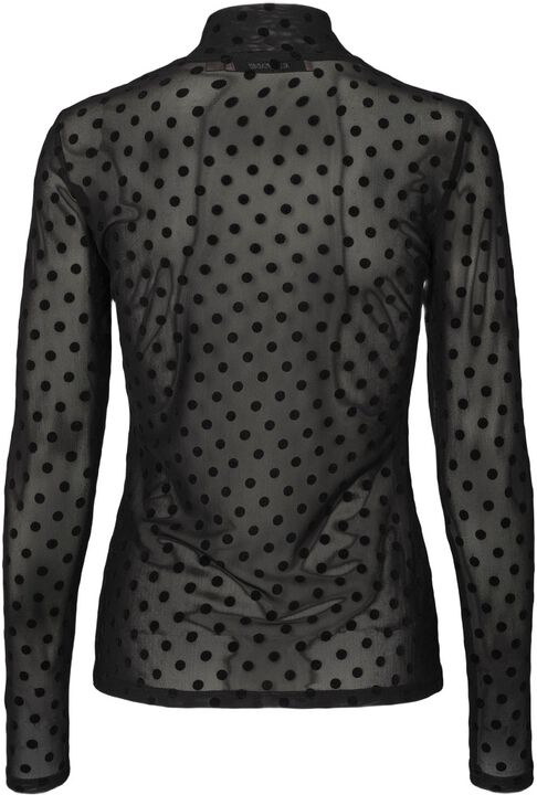 7655RDFRoll neck blouse