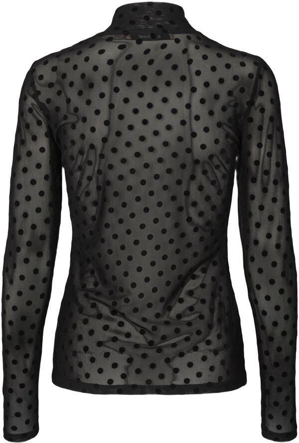 7655RDFRoll neck blouse