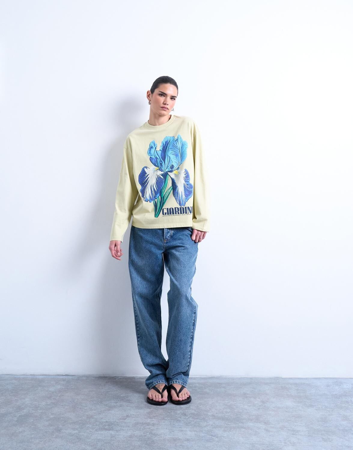 Tscarin Ls Graphic T-Shirt Jrs