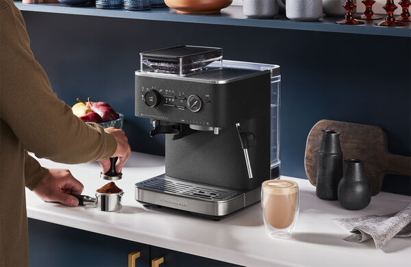 KITCHENAID halvautomatisk espressomaskine-5KES6551EBK