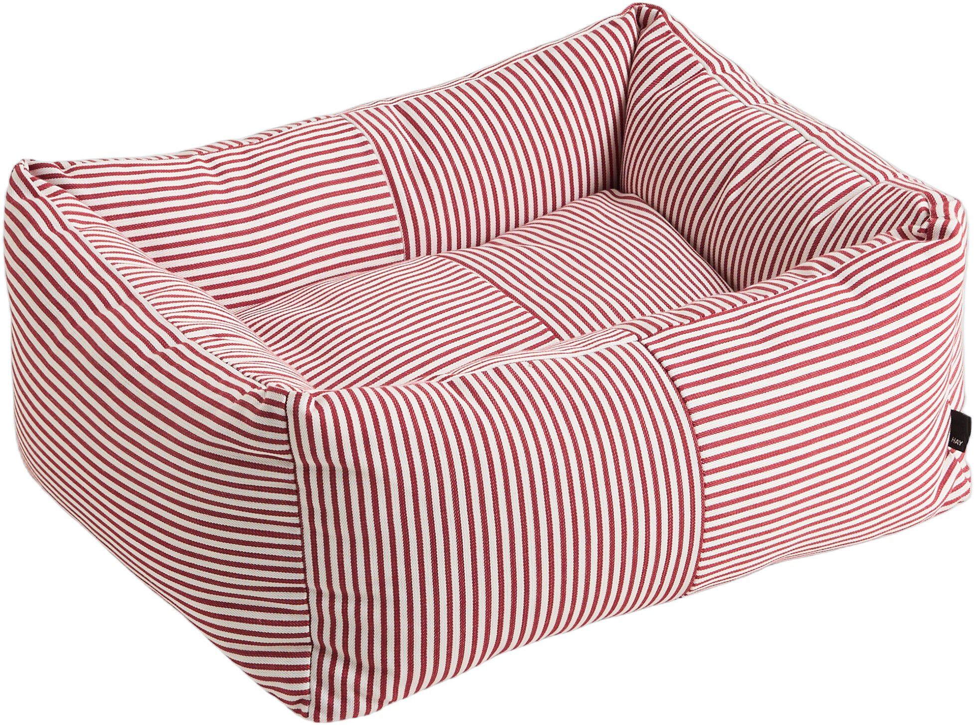 HAY Dogs Bed Zip-X-Small-Red and wh