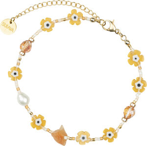Flower Power Anklet