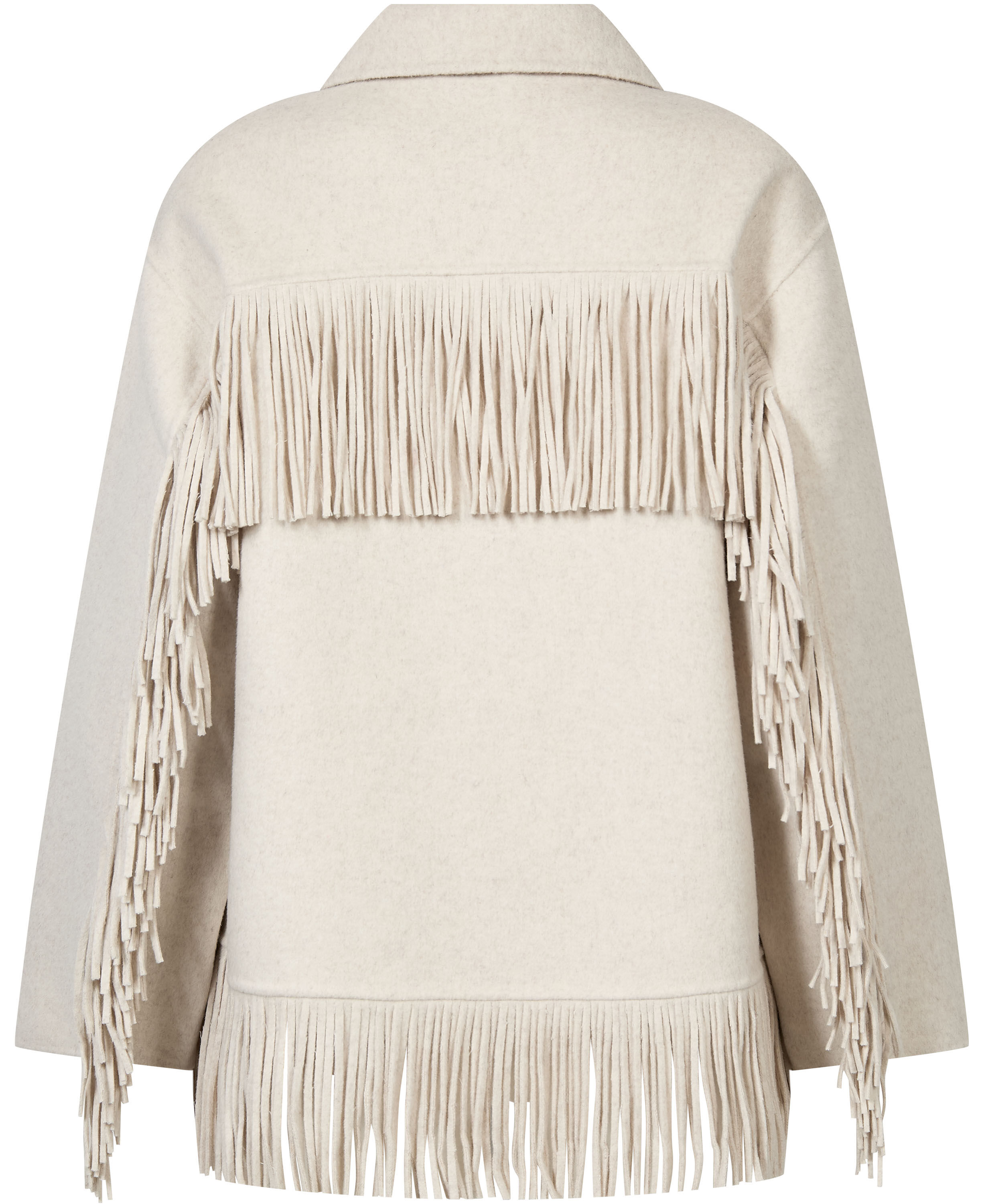 Reeva 14 Jacket with Fringes - GRS