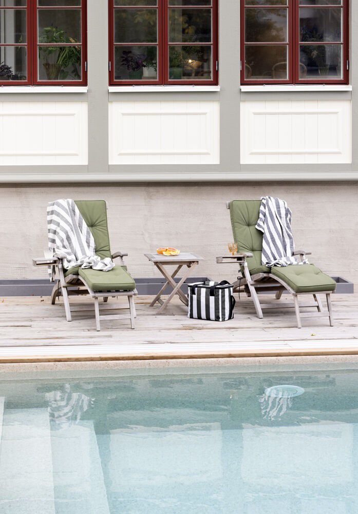 City stripe cooler bag large rPET