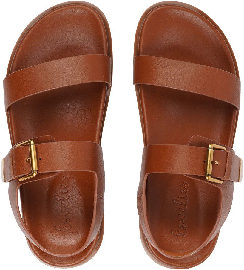 SALMAGI - ADJUSTABLE LEATHER SANDAL W/HEEL STRAP