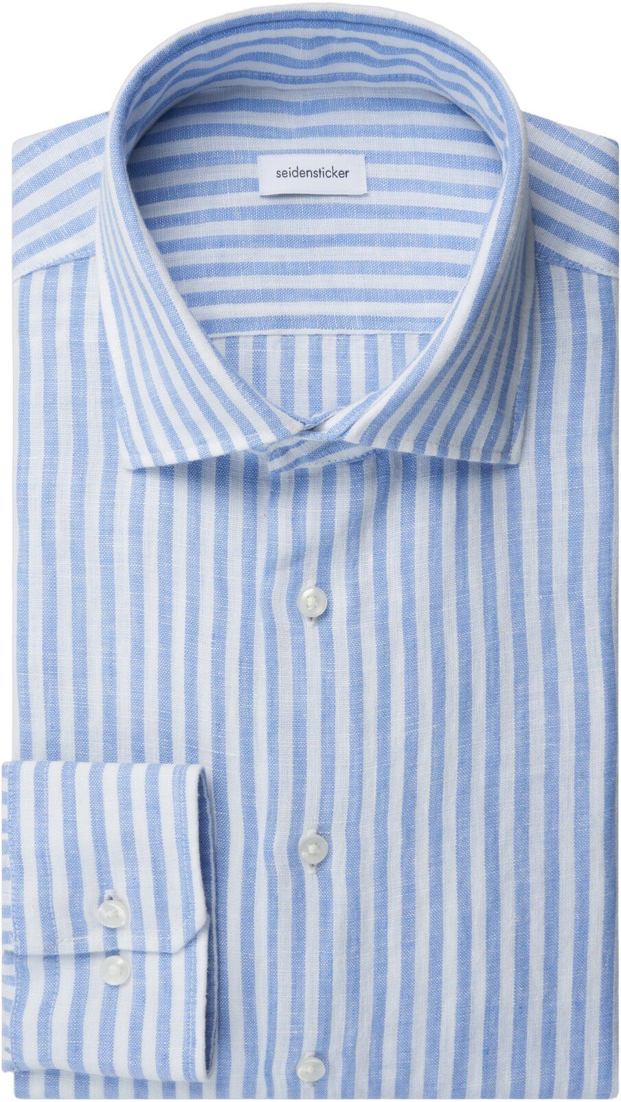 Linen shirt Slim 1/1 Kent-Collar Stripes