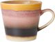 70s ceramics cappuccino mug sunset