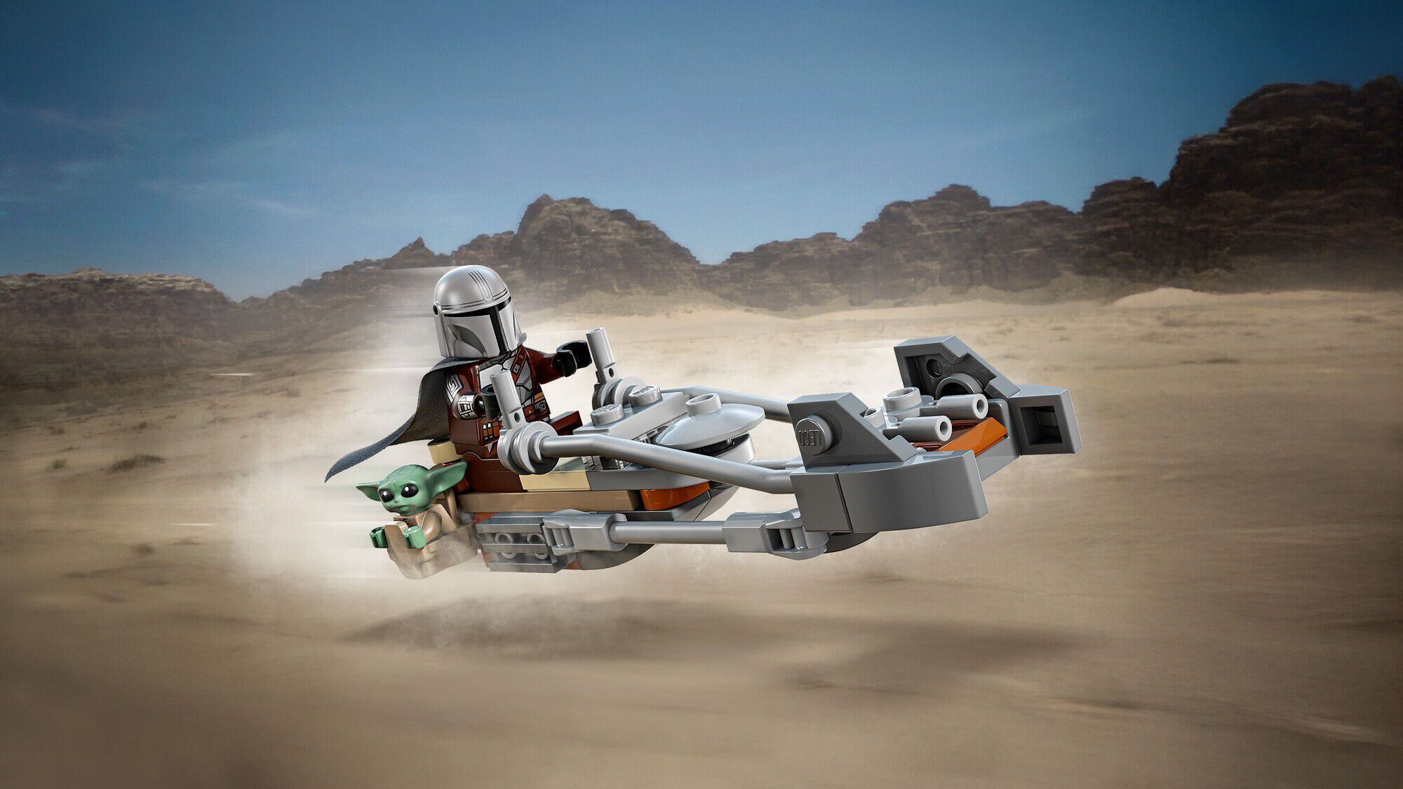 Mandalorianeren og Grogus speederbike 75436
