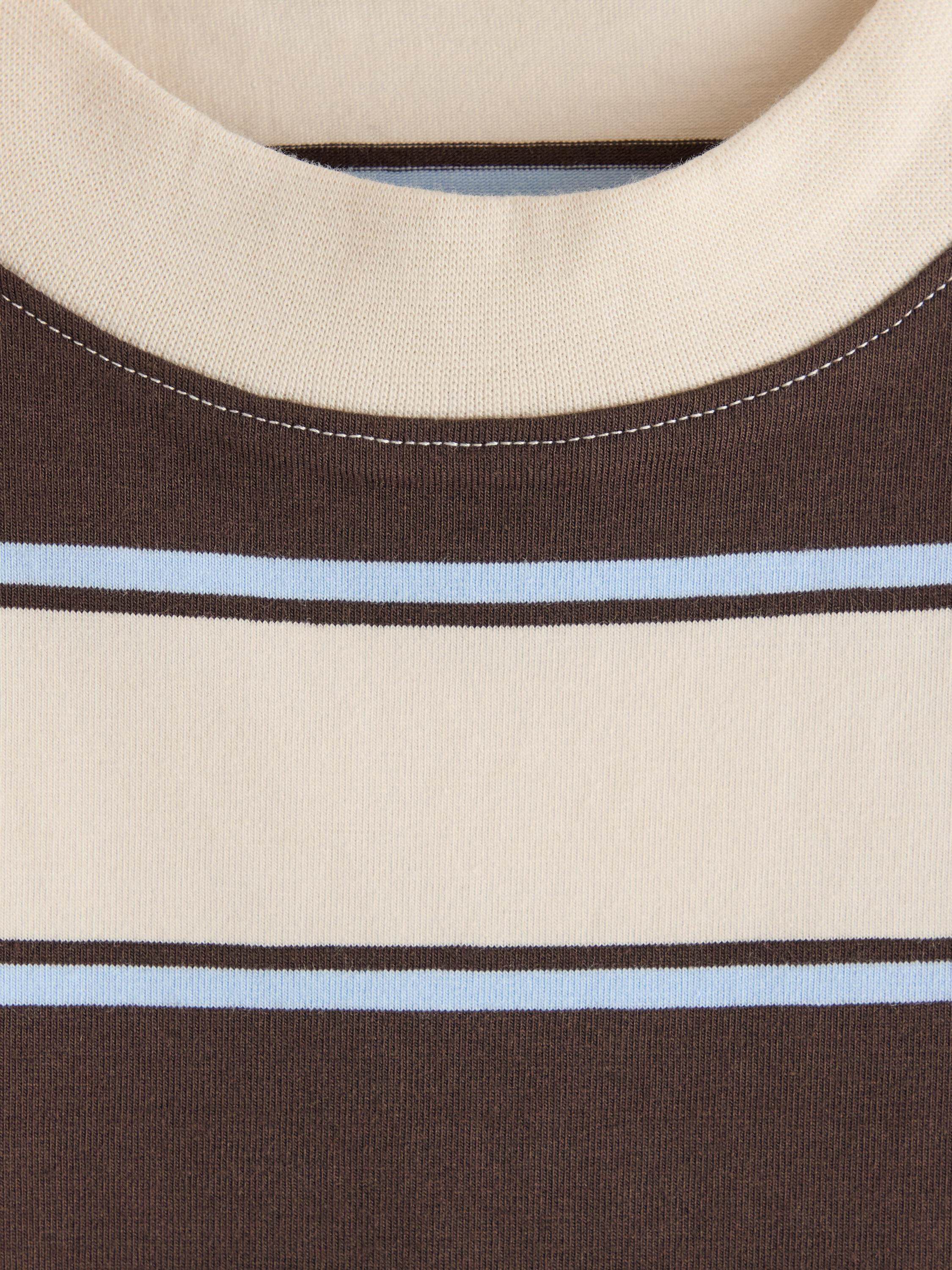 Striped t-shirt in soft cotton with