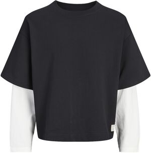 JCOECHO DOUBLE LAYERED SWEAT CN JNR