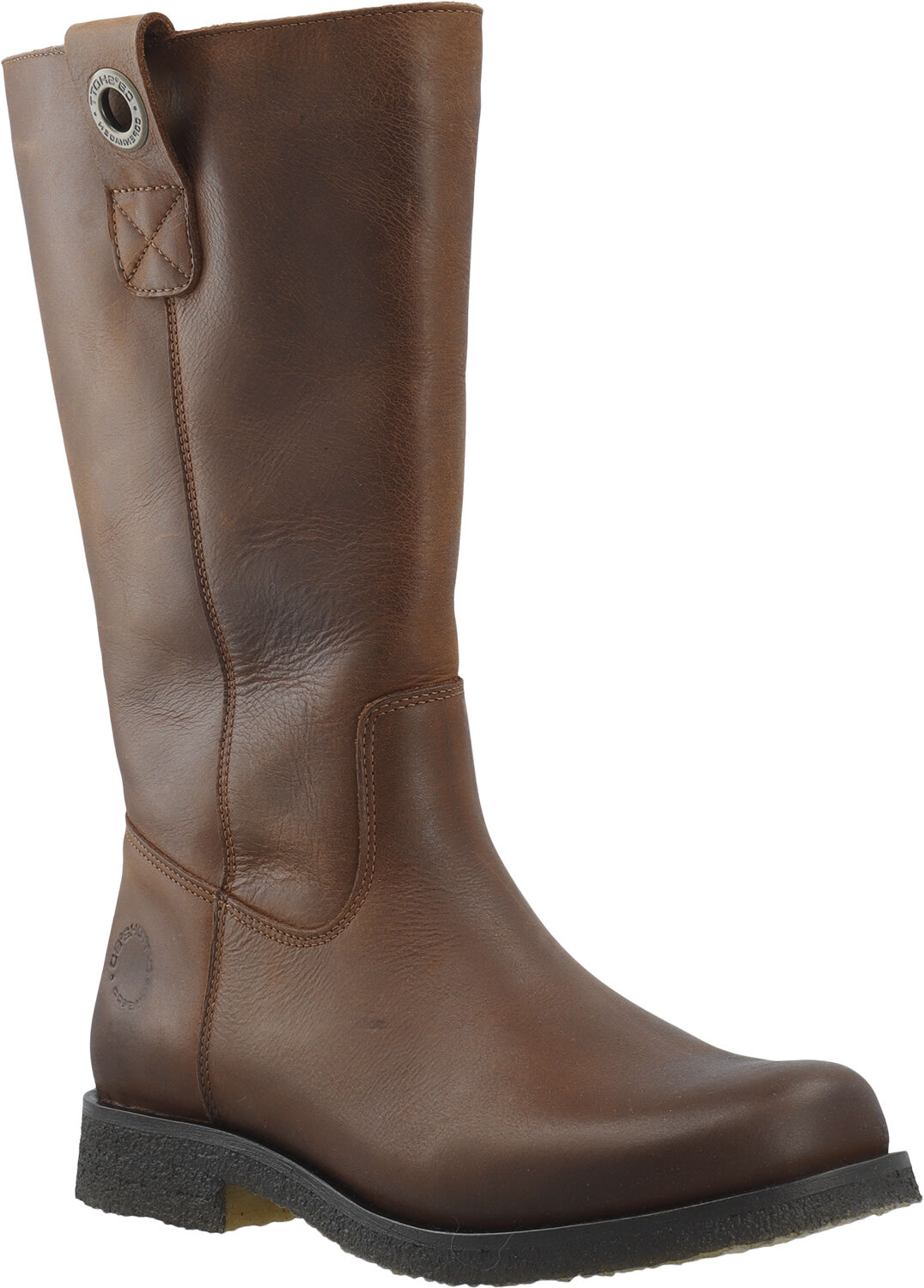 CASFREJA Pull On Boot Warm Lining Pull Up Leather