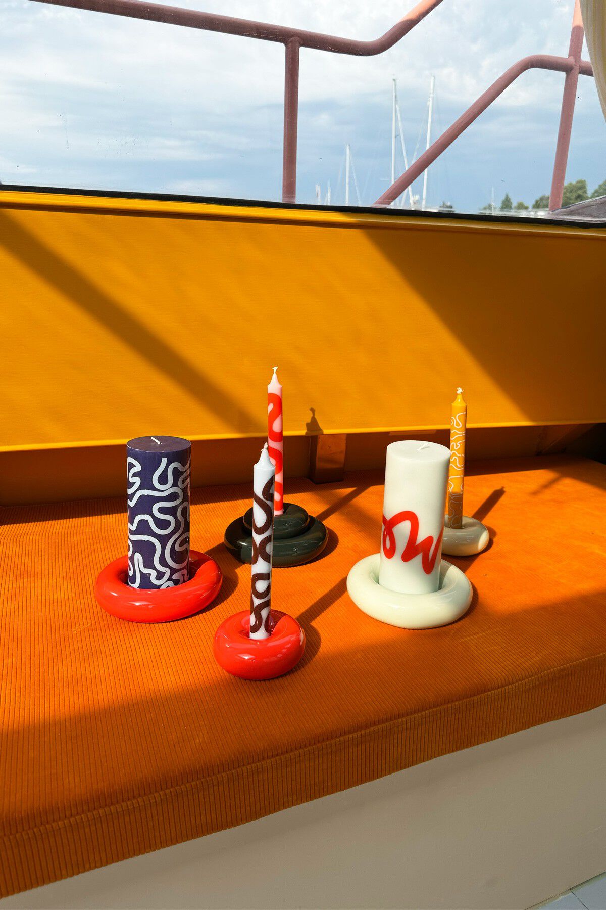 BOB CANDLE HOLDER, LARGE, MINT