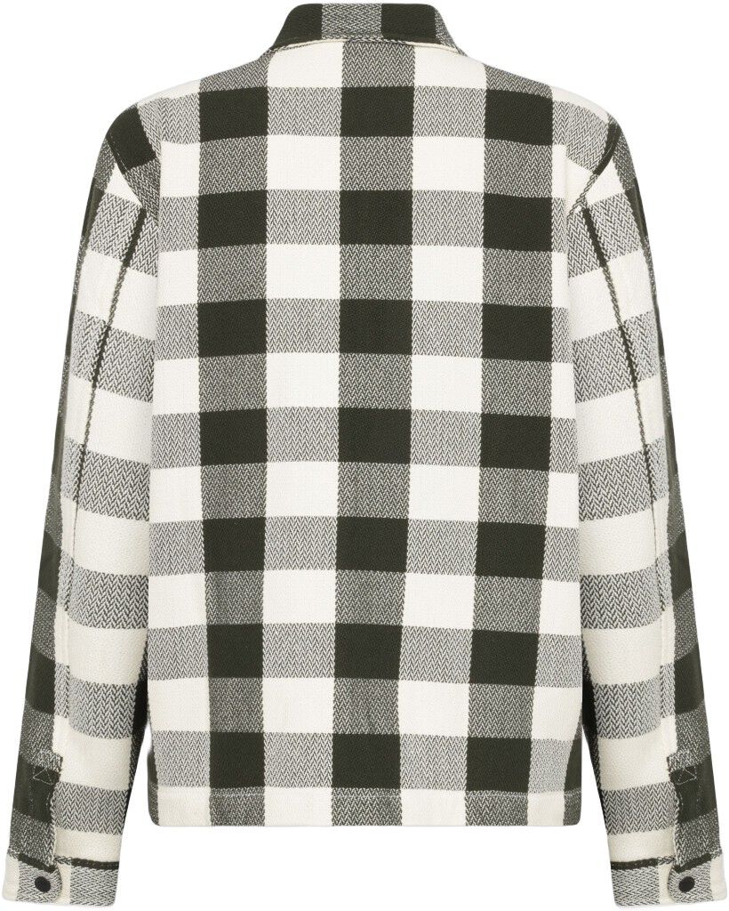 Organic Cotton Checked Flannel Overshirt GOTS