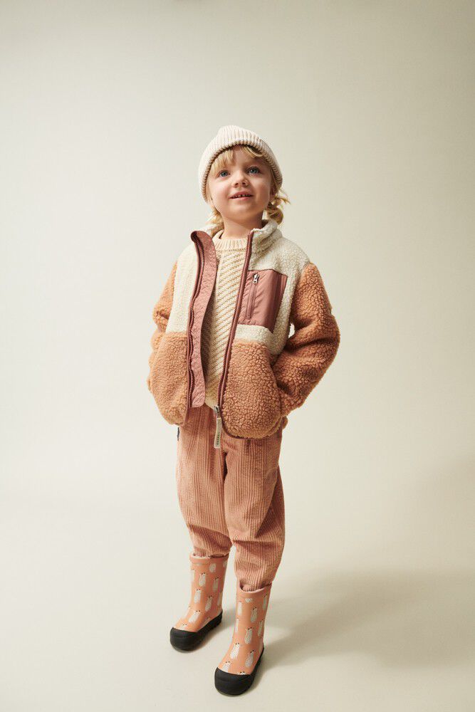 Nolan Pile Jacket Tuscany rose mult