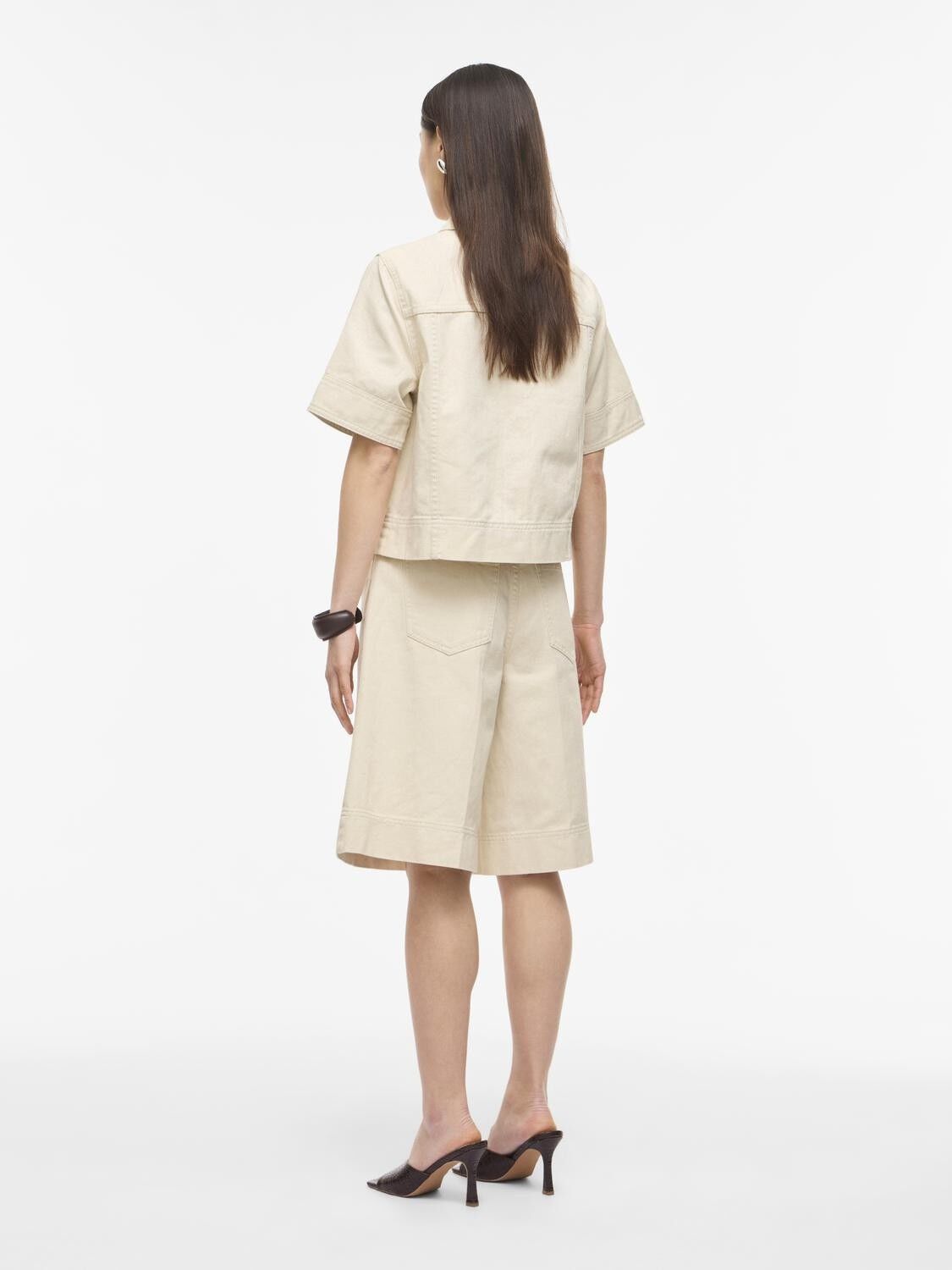 Rouharper Rw W/F Denim Shorts/Pf