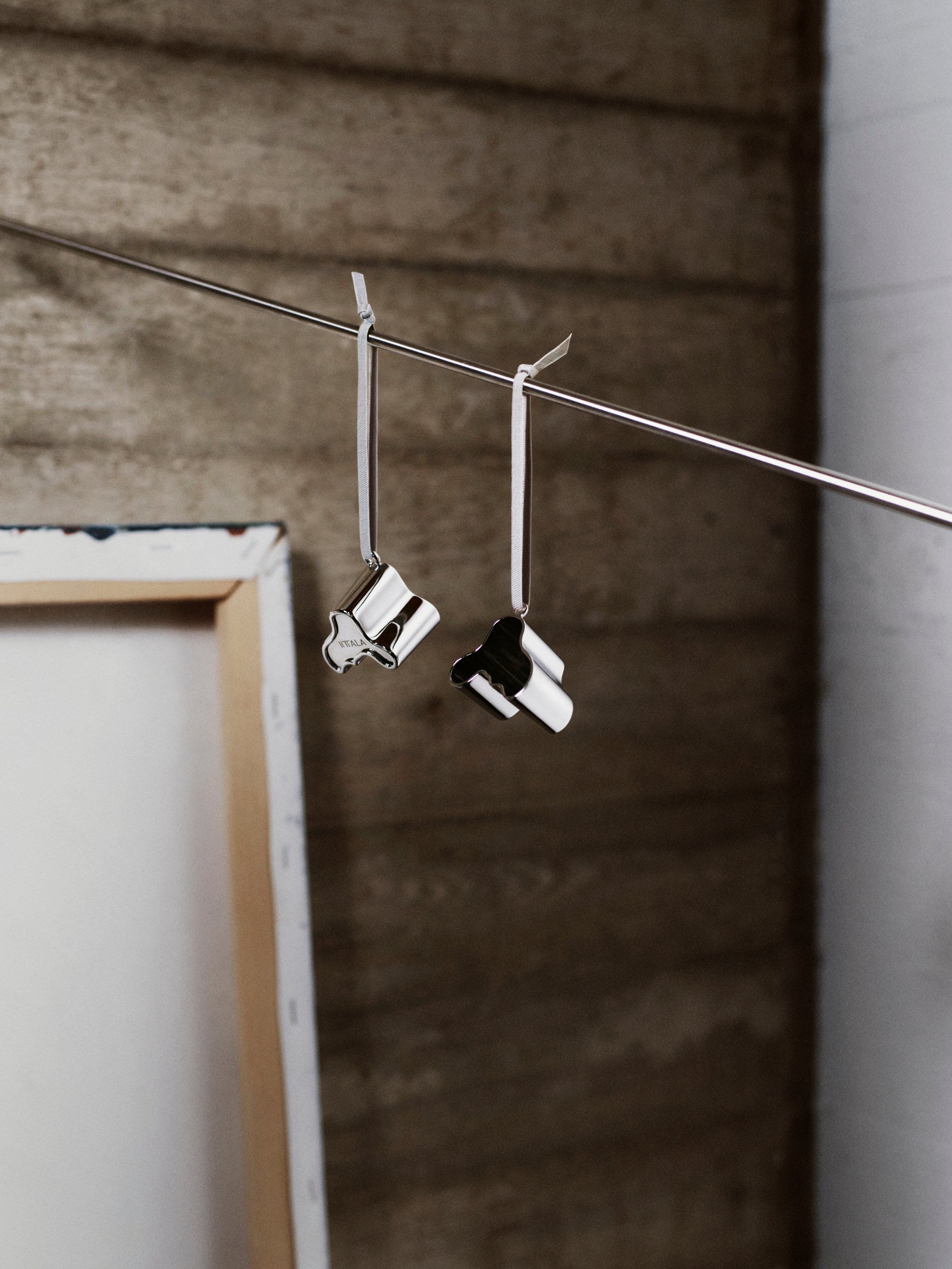 Aalto ornament 3cm metal
