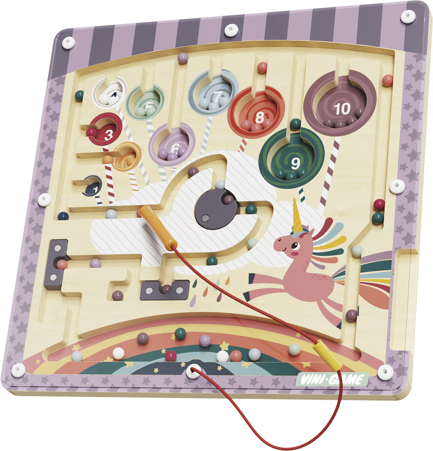 UNICORN TR&AElig;/MAGNET SPIL