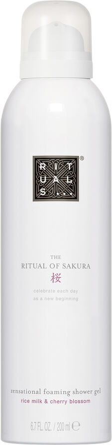 The Ritual of Sakura Foaming Shower Gel