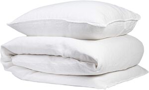 100% linen White