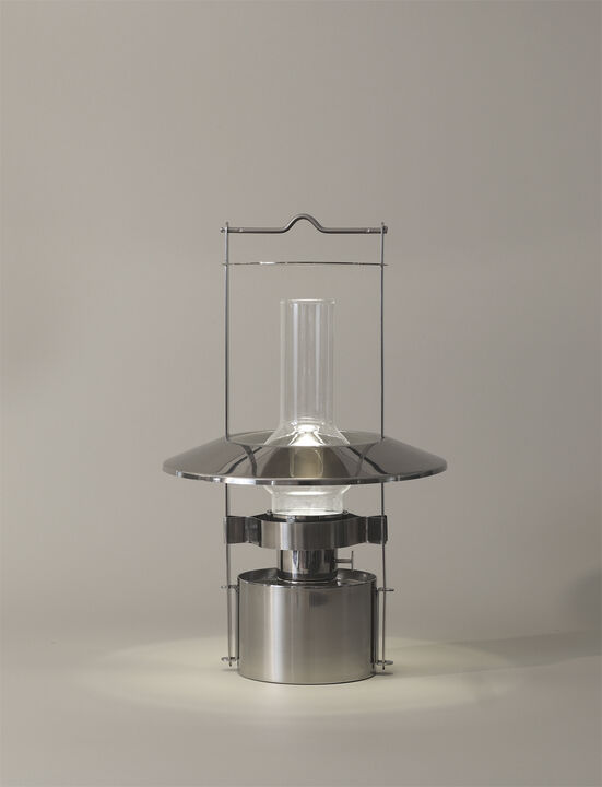 EM portable LED skipslampe H 43 cm steel