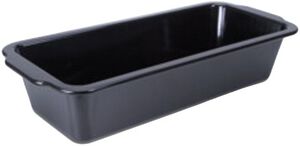 BR&Oslash;DFORM EMALJE 35 x 14,5 cm / H 8 cm svart