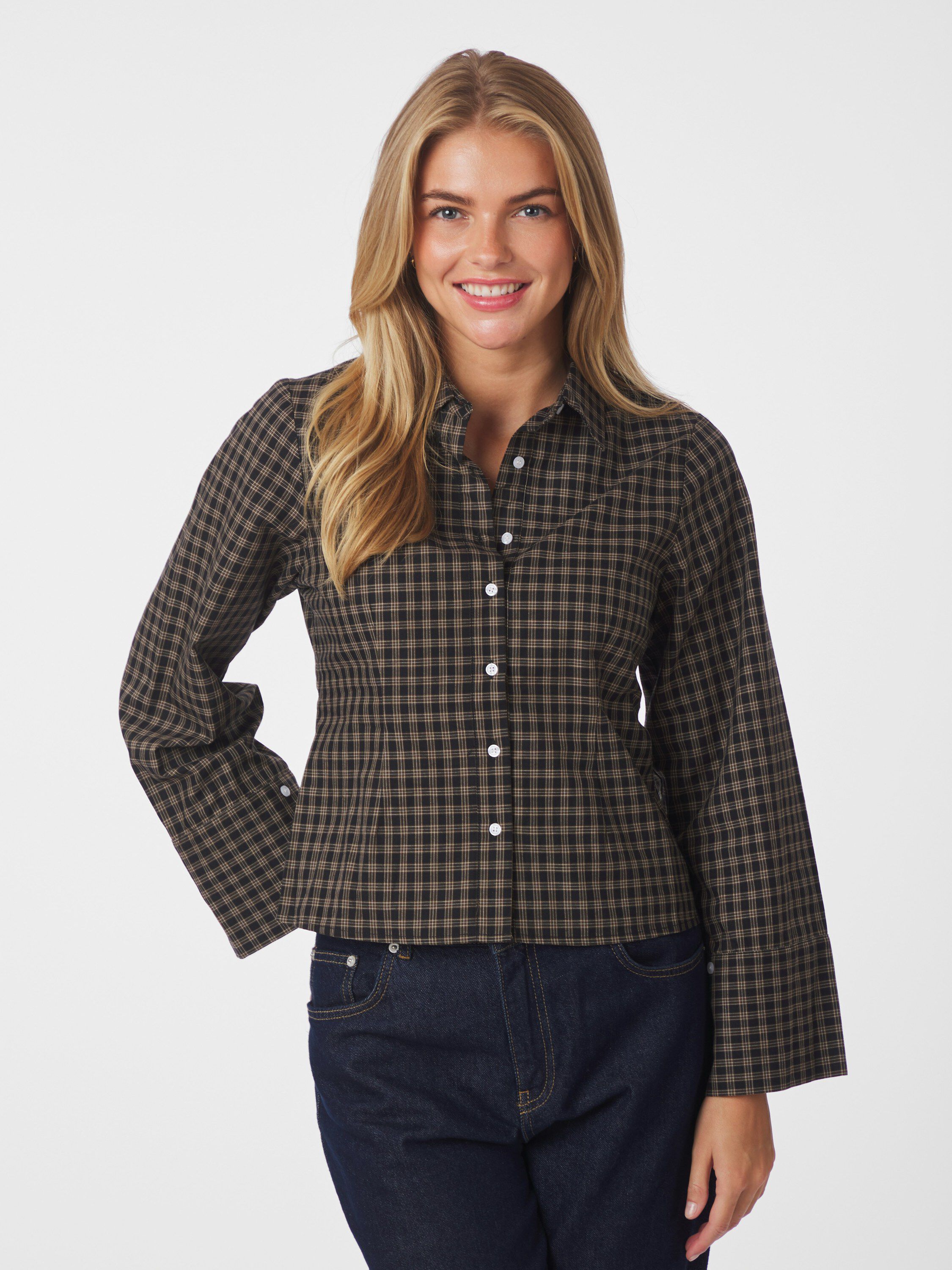 Rosa Mini Check Shirt